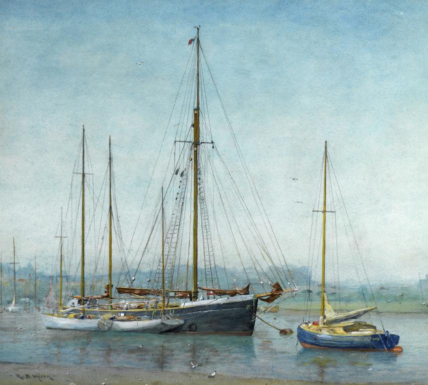 Appraisal: ROBERT B WILSON EXH - ON THE RIVER HAMBLE BURSLEDON