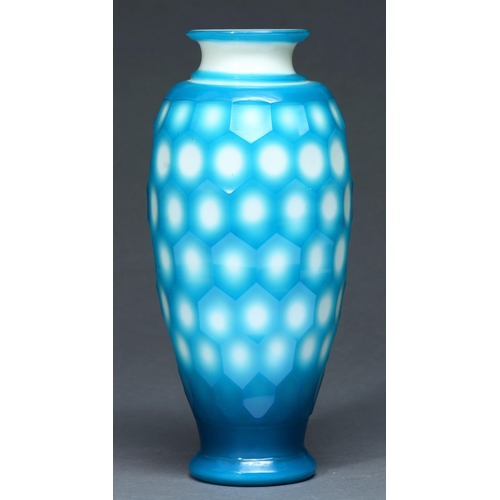 Appraisal: A Chinese glass vase th c the creamy opal glass