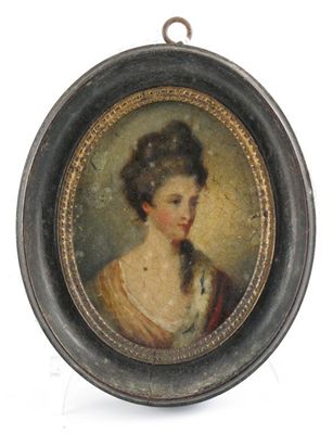 Appraisal: Manner of Angelica Kauffmann Portrait of a lady in an