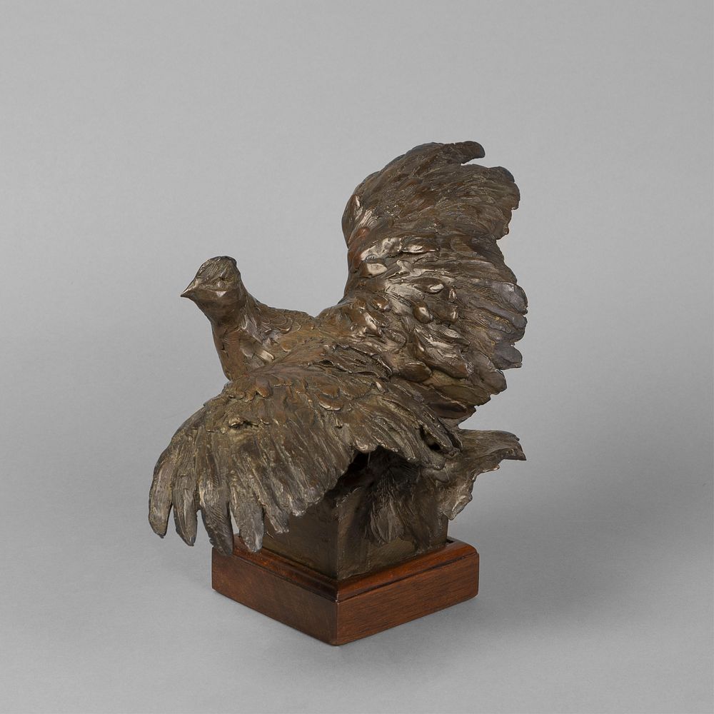 Appraisal: Sandy Scott Bobwhite Quail Sandy Scott b Bobwhite Quail bronze