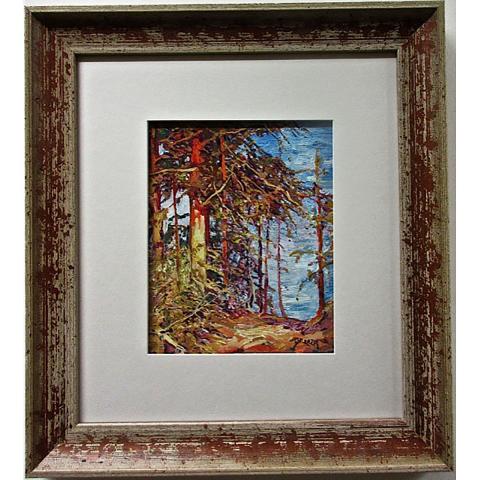 Appraisal: DAVID CLAYTON DRUM CANADIAN - LAKE ERIE PINES OIL ON