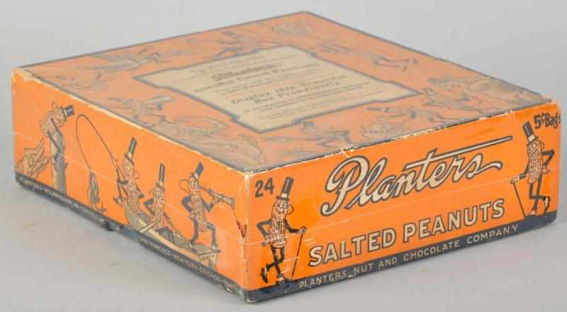 Appraisal: Planters Peanut Shipping Display Box Good remaining color with general