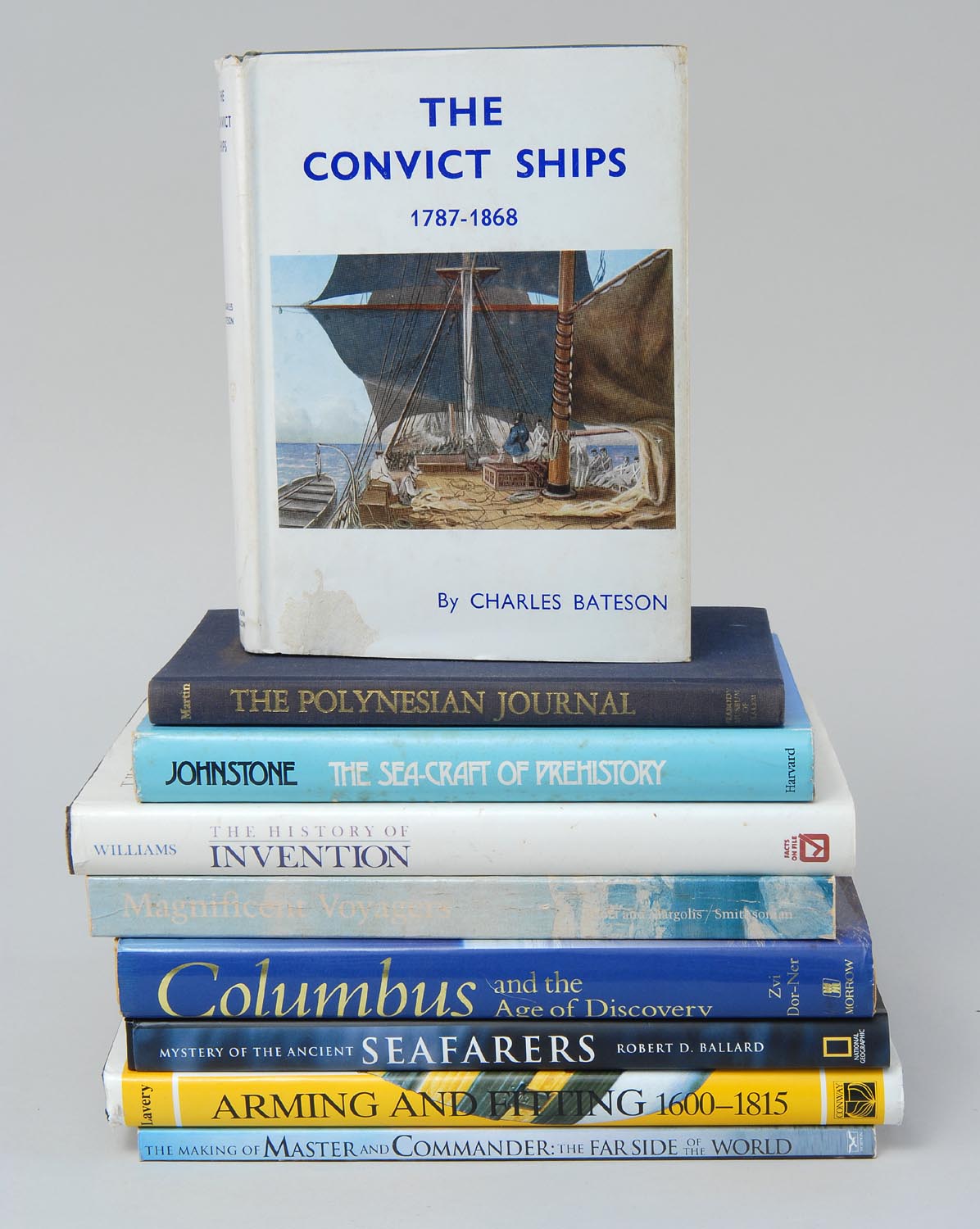 Appraisal: MARITIME GENERAL Nine books McGregor T The Making of Master