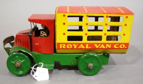 Appraisal: Marx C-Cab Mack Royal Van Company wind-up truck in length