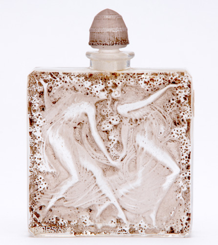 Appraisal: R LALIQUE Elegance perfume bottle for D'Orsay in frosted glass