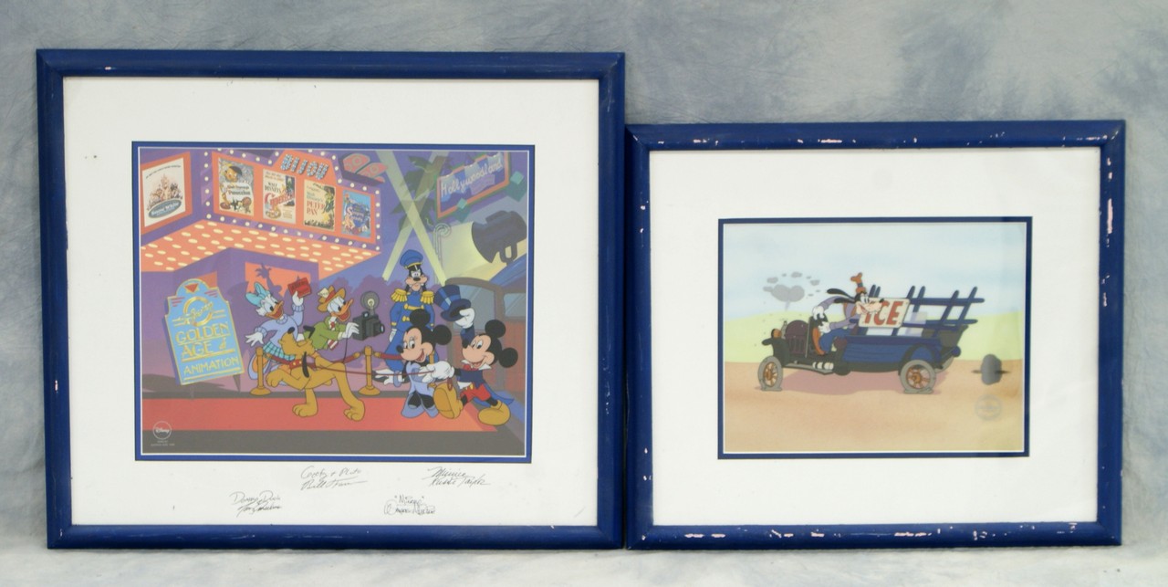 Appraisal: works Disney Sericels Mickey's Film Festival site size x with