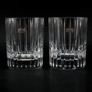 Appraisal: Pair of Baccarat Harmonie Crystal Tumblers in Original Box Pair