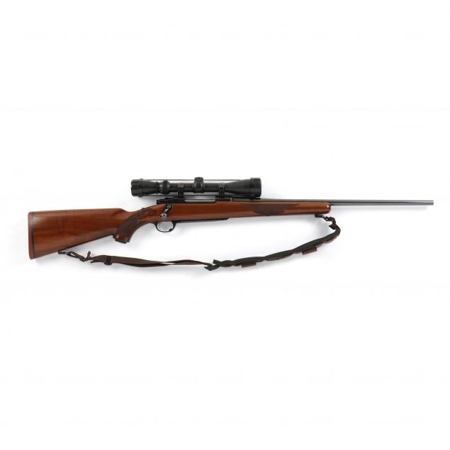 Appraisal: RUGER M CAL BOLT ACTION RIFLE WITH BANTAM SCOPE Serial