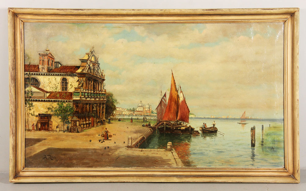 Appraisal: - Rodetti Venetian Scene O C A Rodetti Italian th-