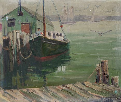 Appraisal: GARABEDIAN Giragos Der American - Rockport OIL C '' x