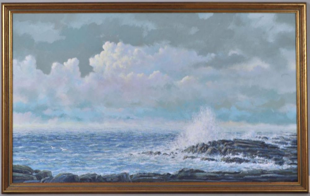 Appraisal: David Merrill Seascape O B David Kenneth Merrill Am b