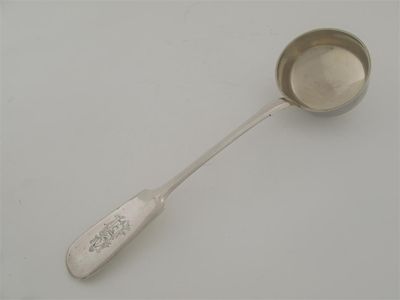 Appraisal: A late th early th century Russian soup ladle fiddle