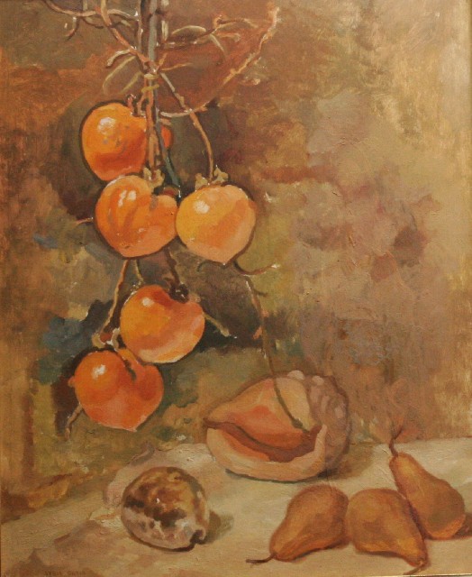 Appraisal: Sybil Craig - Still Life oil on canvas board signed