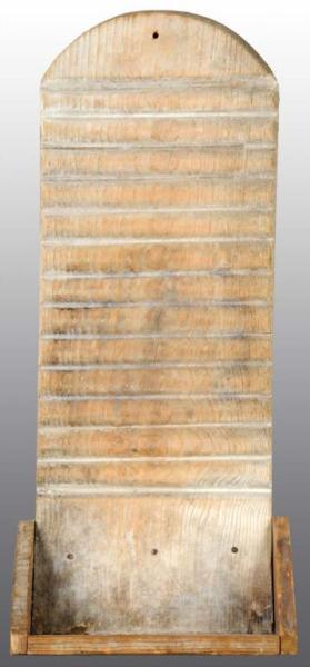 Appraisal: Wooden Washboard Description Horizontal style Condition Very Good Size T