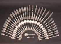 Appraisal: Wallace Grande Baroque Sterling Silver Flatware Wallace Sons sterling silver