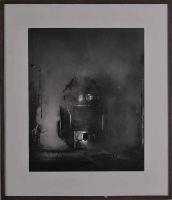 Appraisal: O WINSTON LINK - WASHING J CLASS Gelatin silver print