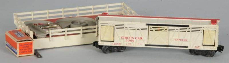 Appraisal: Lionel Circus Corral Horse Car Description Post-war Includes box of