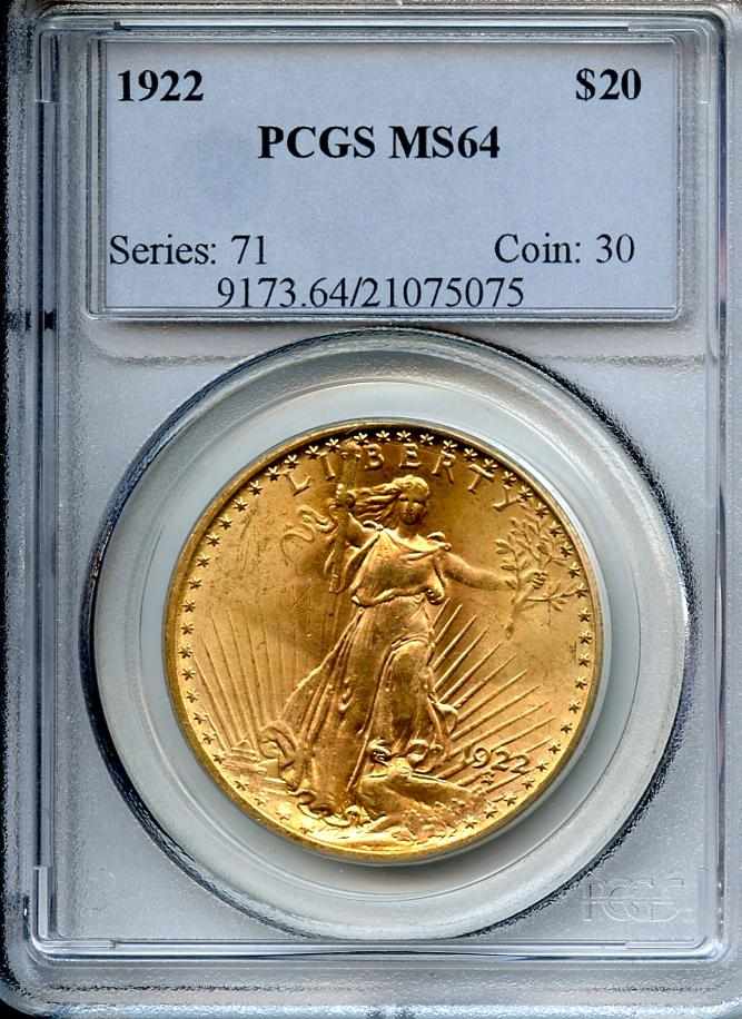 Appraisal: MS PCGS Bright straw-golden surfaces and just a few tiny