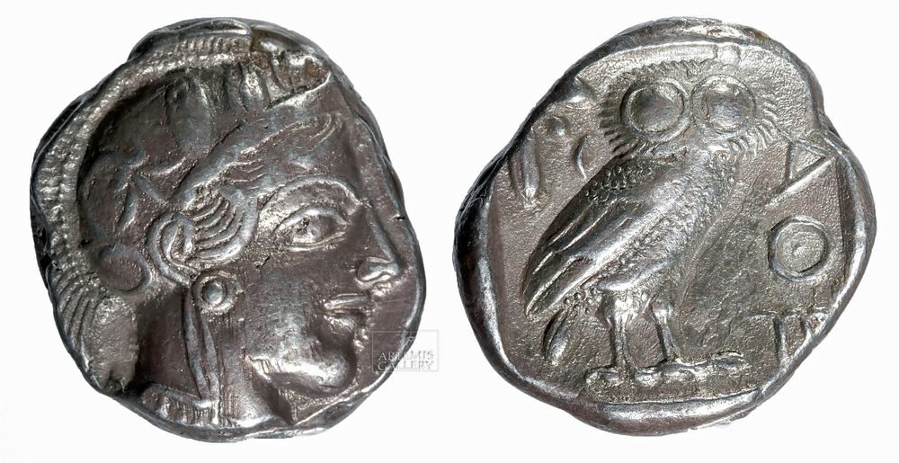 Appraisal: Greece Attic AR Silver Tetradrachm - g Greece Attica Athens