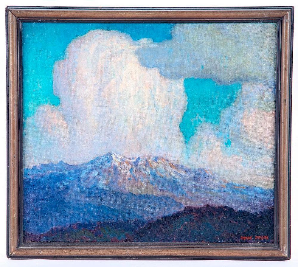 Appraisal: Frank Myers - Artist Frank Myers - Title Mountain landscape