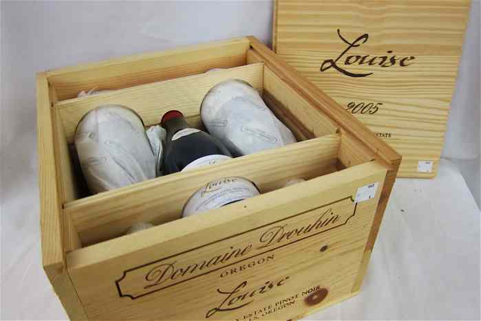 Appraisal: SIX BOTTLES DOMAINE DROUHIN OREGON PINOT NOIR Louise Drouhin