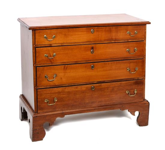 Appraisal: Sale Lot An American Cherry Chest of Drawers Height x