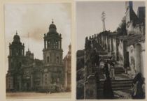 Appraisal: Hugo Brehme German Mexican - A lot of two photographs