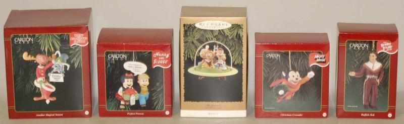 Appraisal: Lot of Hallmark Christmas Ornaments in Boxes This lot includes