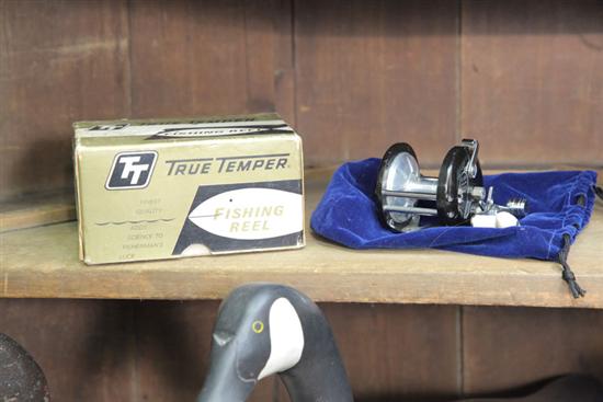 Appraisal: TWO FISHING REELS TRUE TEMPER OCEAN CITY NO WITH BOX