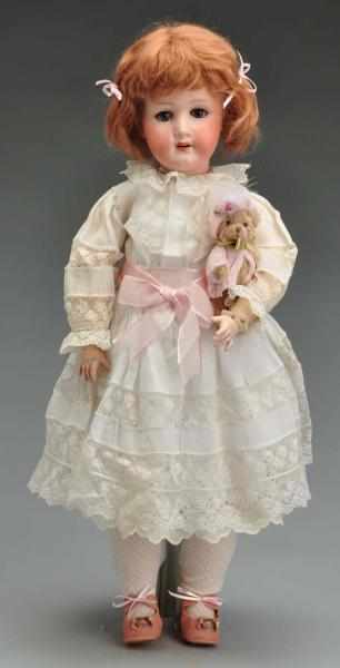 Appraisal: Heubach Koppelsdorf Child Doll Description Pretty bisque socket head fully