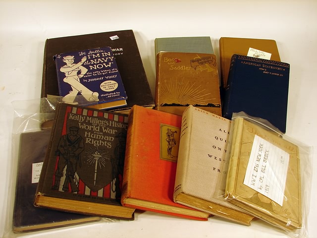 Appraisal: Lot of mainly military related volumes