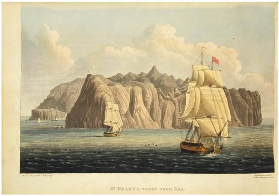 Appraisal: BELLASIS George Hutchins Views of Saint Helena London John Tyler