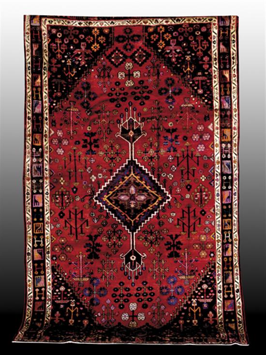 Appraisal: Persian Hamadan carpet ' x '