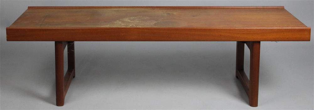 Appraisal: BRUKSBO KROBO TEAK BENCH BY TORBJORN AFDAL FOR MELLEMSTRANDS NORWAY