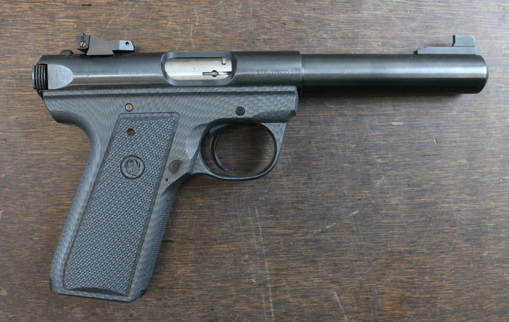 Appraisal: RUGER MARK III TARGET MODEL SEMI AUTOMATIC PISTOL bull barrel