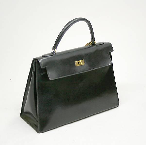 Appraisal: A Black Hermes Kelly Bag