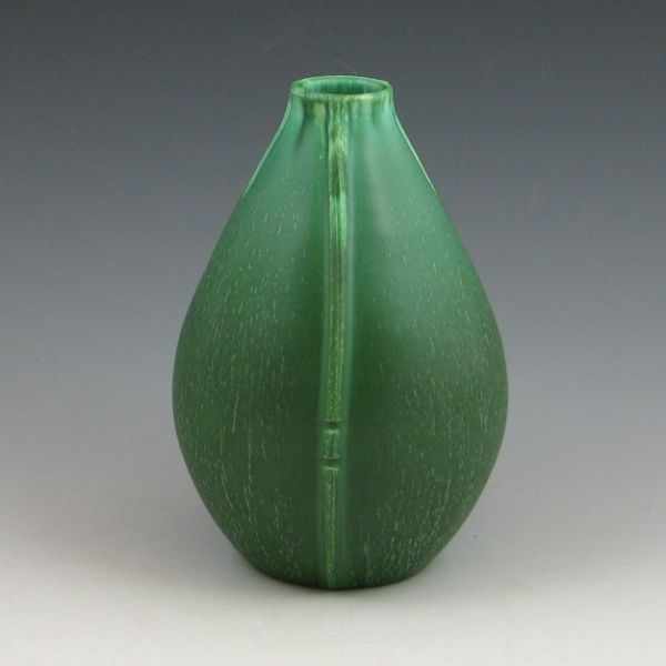 Appraisal: Door Pottery Tranquil Lines Vase in Cucumber Green Marked Door