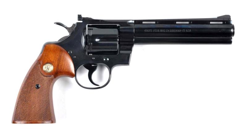 Appraisal: Colt Python Double Action Revolver Serial E The Cadillac of