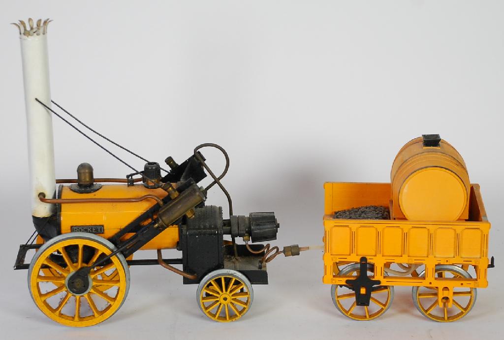 Appraisal: HORNBY RAILWAYS GAUGE BOXED LIVE STEAM MODEL OF A STEPHENSON'S