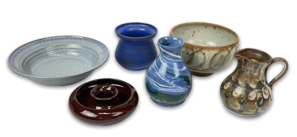 Appraisal: Canadian Studio Pottery WorksPotters Include Bryan Johnson Sheila Shaw Jan