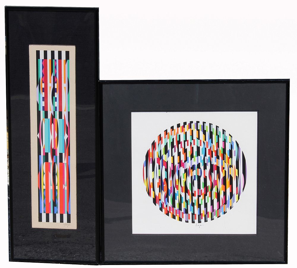 Appraisal: Yaacov Agam Born Yaacov Agam New York Israel France Born