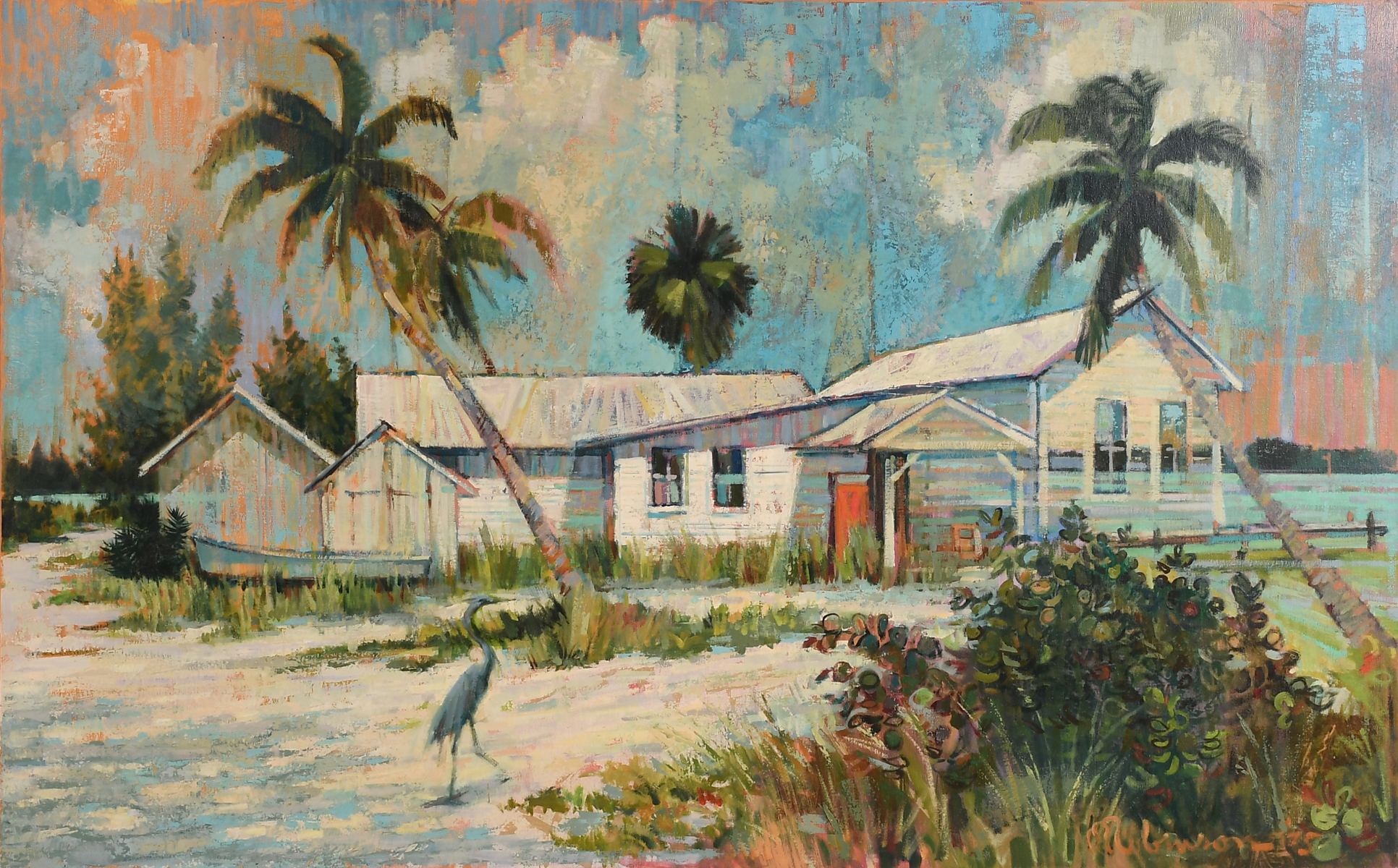 Appraisal: ROBINSON Russell R American th Century ''Dead End at Sanibel''