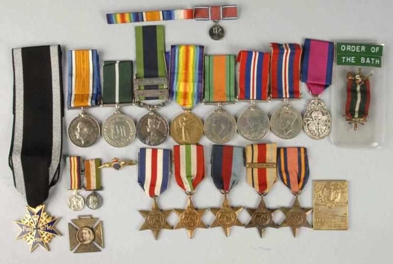 Appraisal: Lot of War Medals Description Depicting events in English history