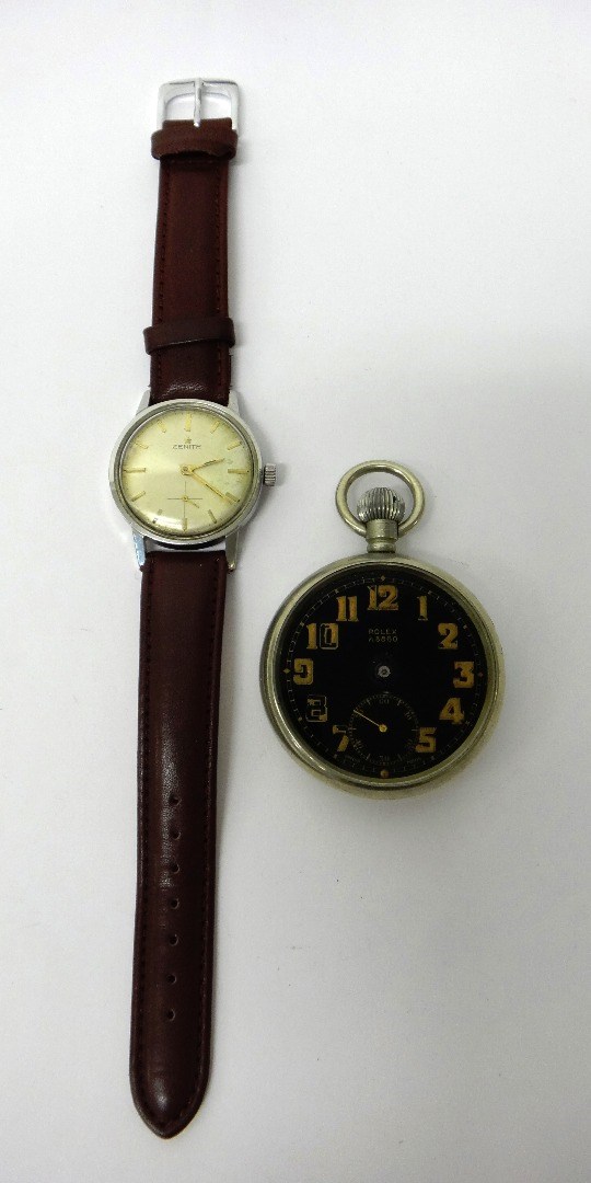 Appraisal: A gentleman's base metal cased keyless wind Rolex M O