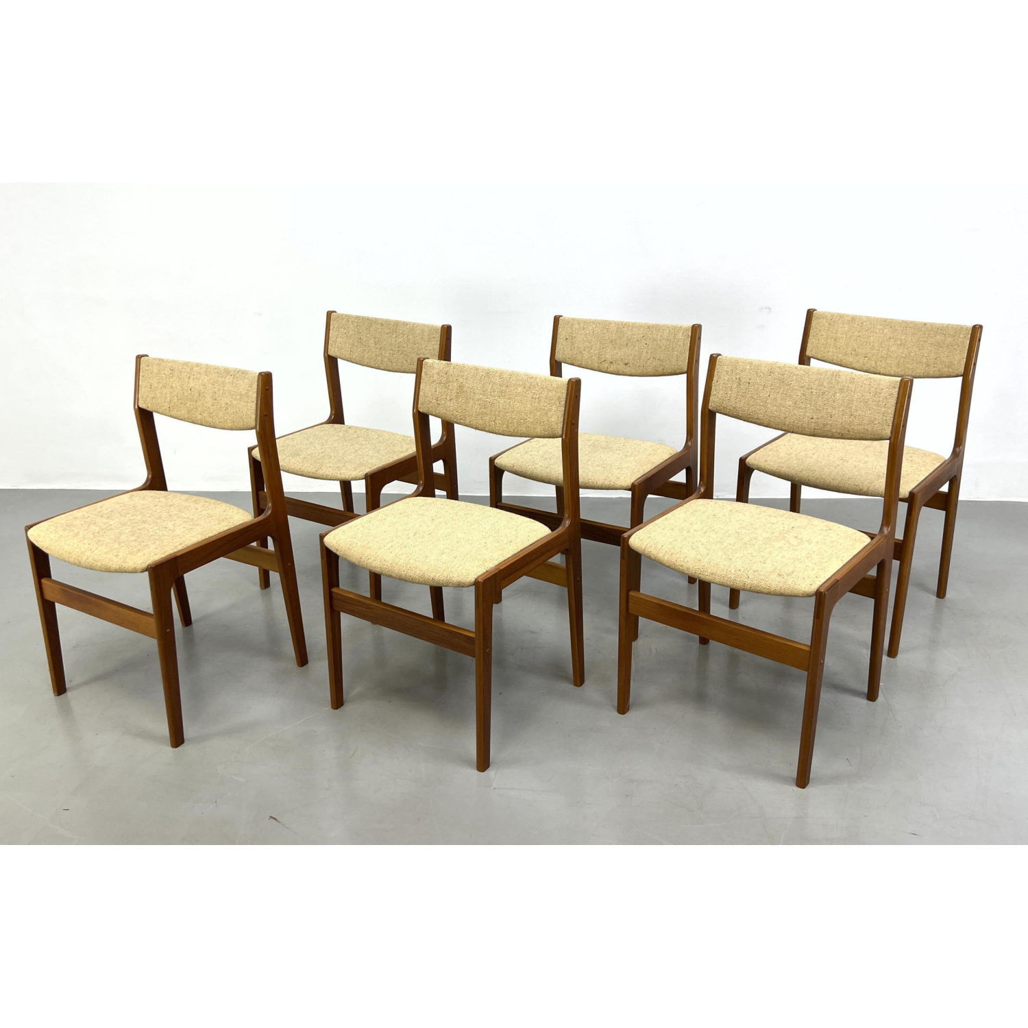 Appraisal: Set ANDERSTRUP Danish Modern Teak Dining Chairs Dimensions H inches