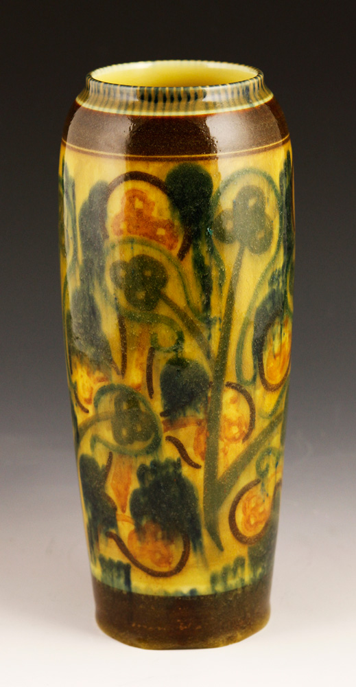 Appraisal: - Rookwood Vase with Floral Decoration Rookwood vase with floral