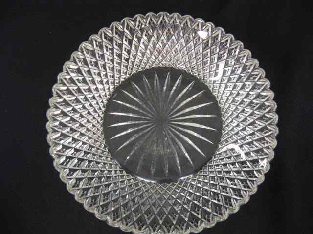 Appraisal: Cut Glass Bowls strawberry diamond fan brilliant period ''