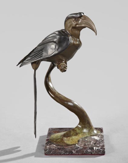 Appraisal: Ply Ratnauer American Contemporary a limited edition double-patinated bronze figure