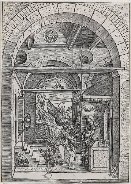 Appraisal: Albrecht D rer German - The Annunciation from the Life