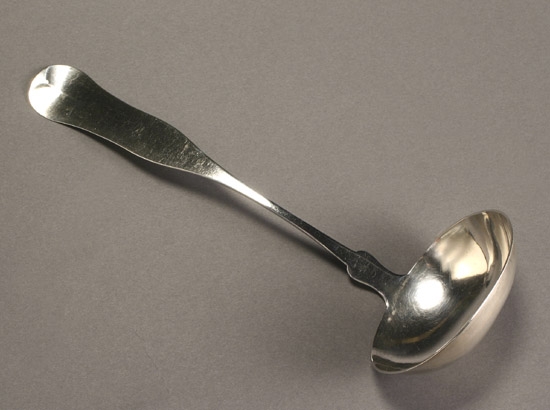 Appraisal: American Silver Punch Ladle Fenno Hale Bangor ME Circa Engraved